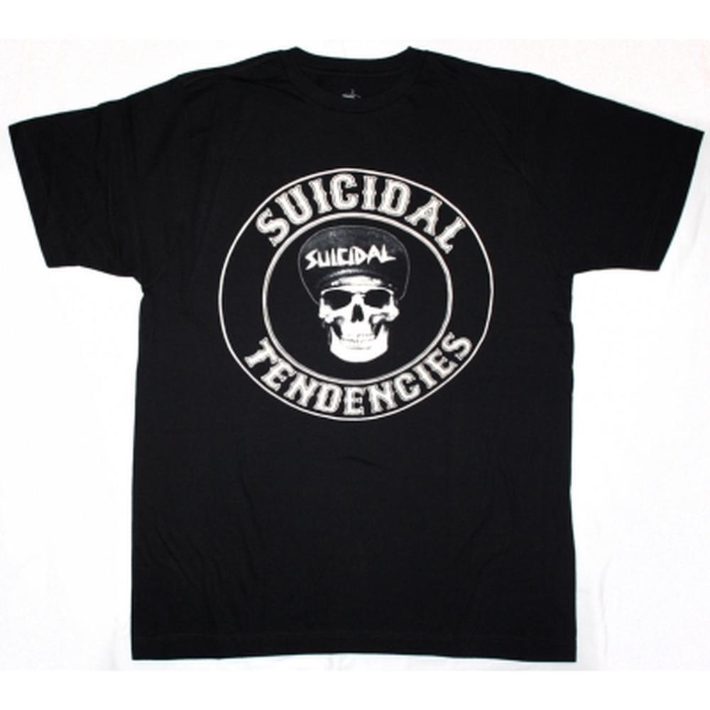 Suicidal Tendencies Skull New Black T-Shirt